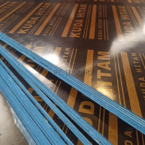 Plywood film face Kuda Hitam kualitas premium untuk bekisting beton